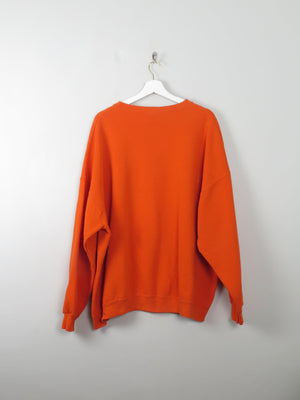 Men's Vintage Lee Orange Sweatshirt XL/XXL - The Harlequin