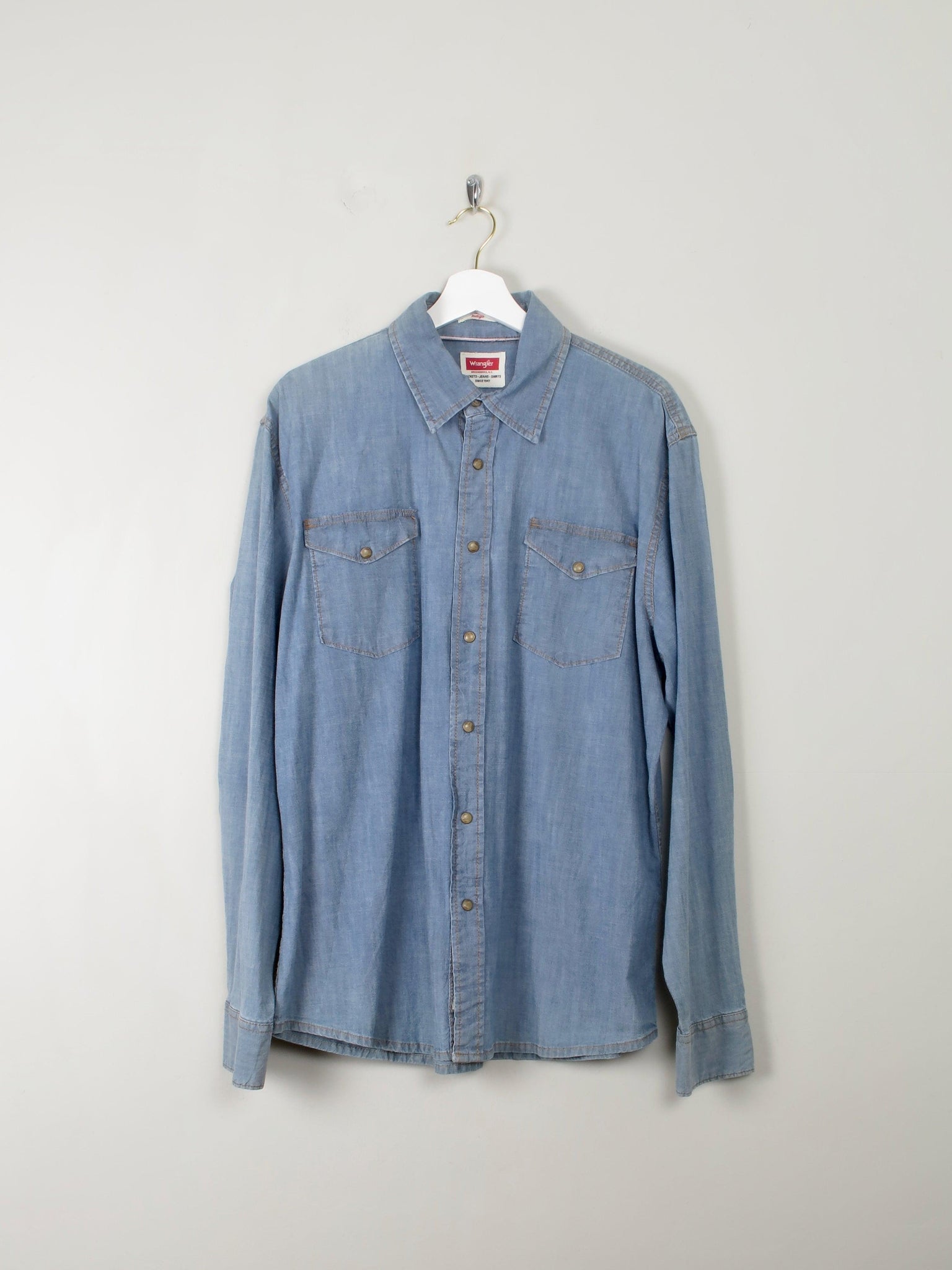 Men's VIntage Levis Denim Shirt L - The Harlequin