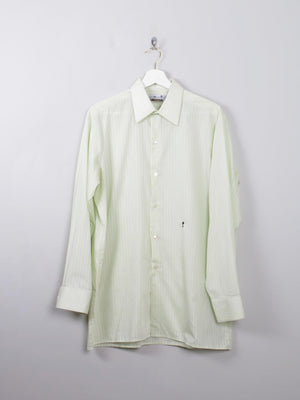 Men's Vintage Lime Green Shirt L - The Harlequin