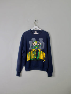 Men's Vintage Nortre Dame Sweatshirt M - The Harlequin