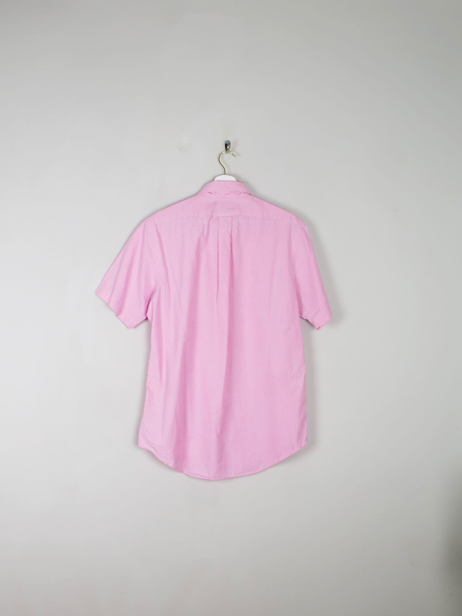 Men's Vintage Pink Check Ralph  Lauren Shirt L - The Harlequin