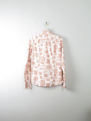 Men's Vintage Printed Shirt XS/S - The Harlequin