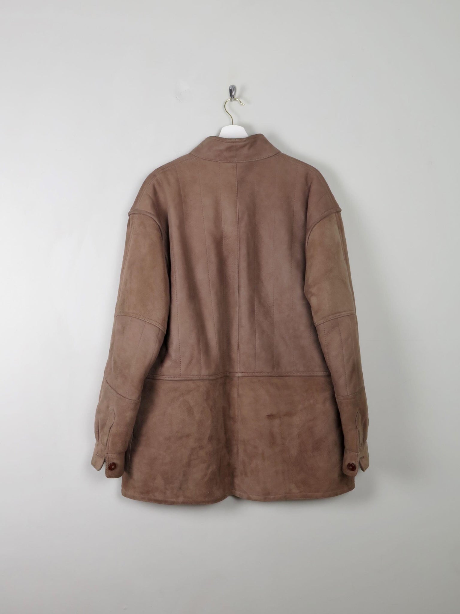 Men's Vintage Sheepskin Jacket L/XL - The Harlequin
