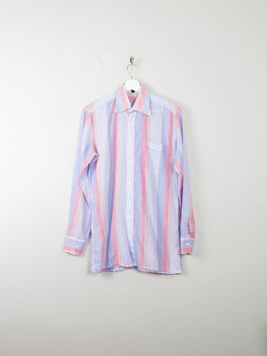 Men's Vintage Striped Shirt S - The Harlequin