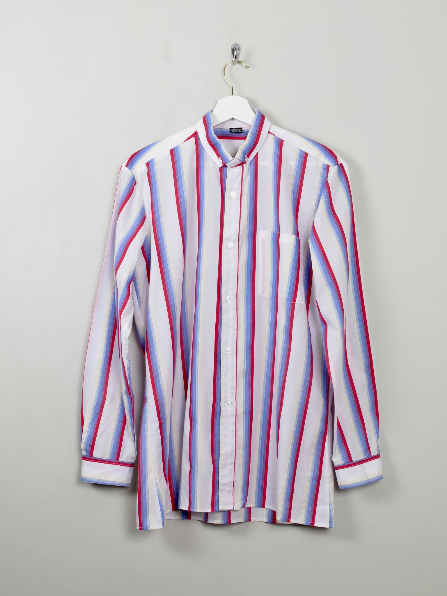 Men's Vintage Striped Shirt S/M - The Harlequin