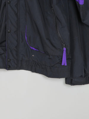 Men's Vintage Windbreaker Jacket L - The Harlequin