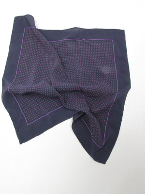 Mens Vintage Silk Handkerchief - The Harlequin