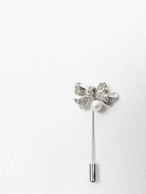 Retro Vintage Style Diamanté Scarf Pin - The Harlequin