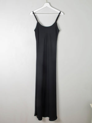 Vintage Black Slip Dress S - The Harlequin