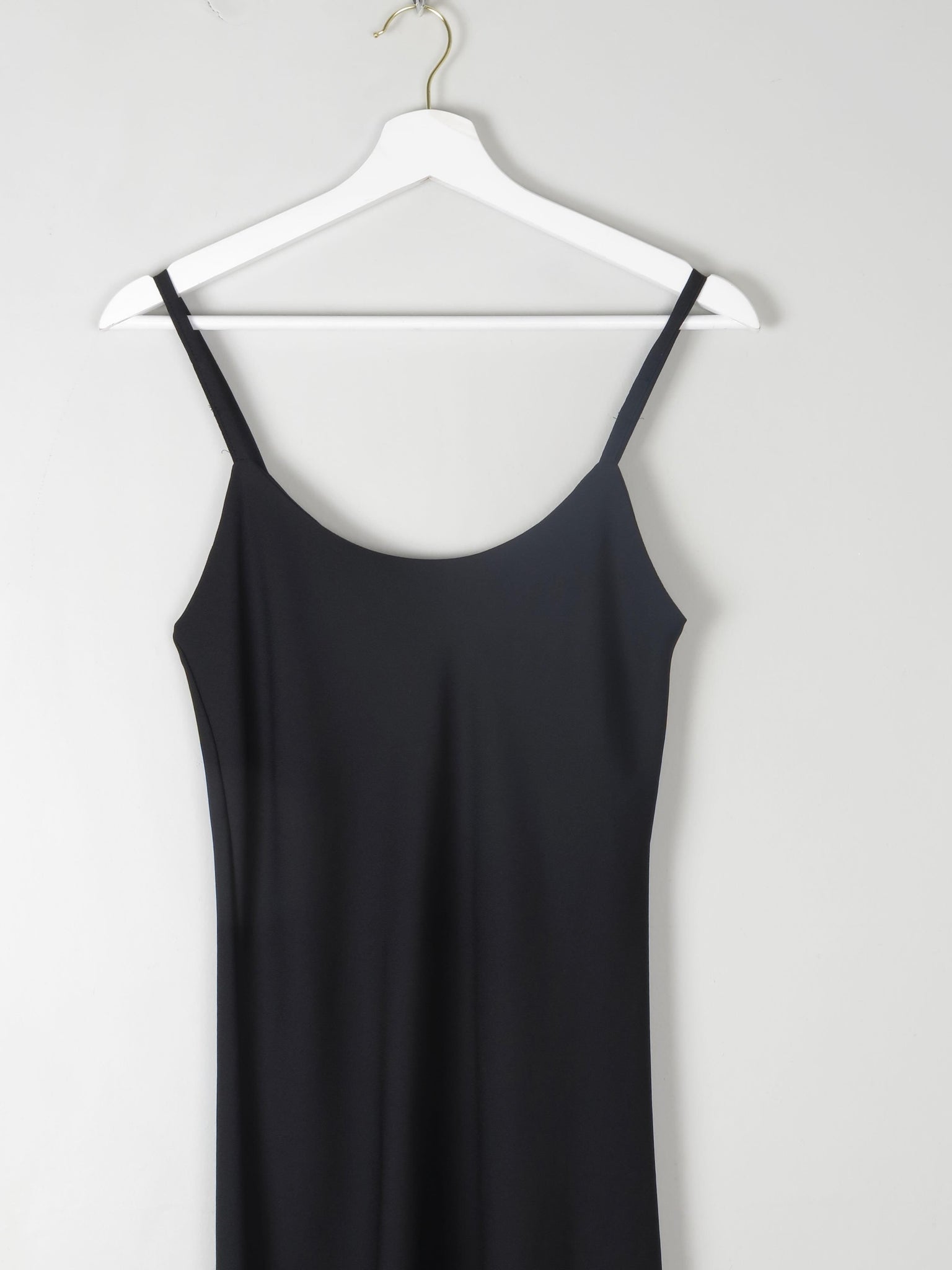 Vintage Black Slip Dress S - The Harlequin