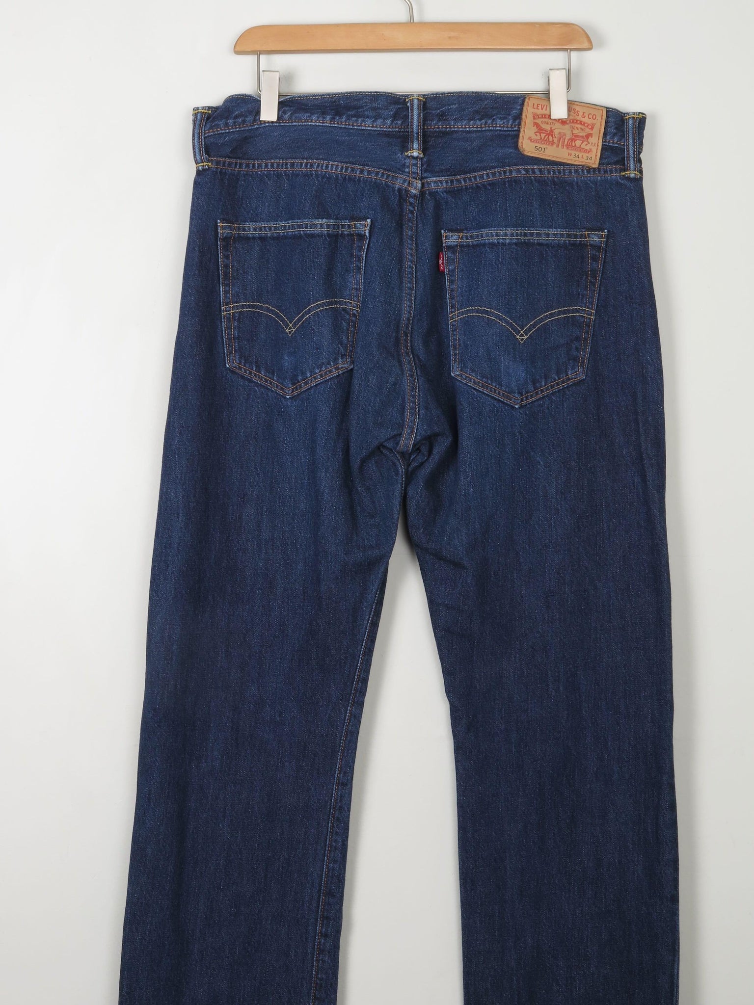Blue Levi's 501s  Jeans 34/34 - The Harlequin