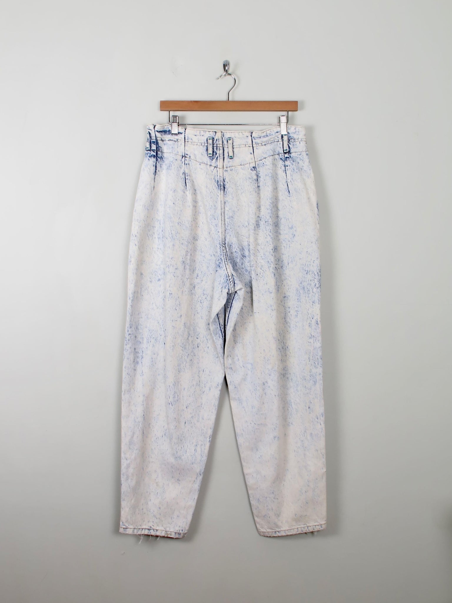 Vintage Blue Stone Wash Jeans By Lee 33W 28"L - The Harlequin