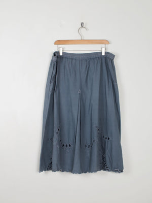 Vintage Charcoal With Cutout Skirt L/XL - The Harlequin