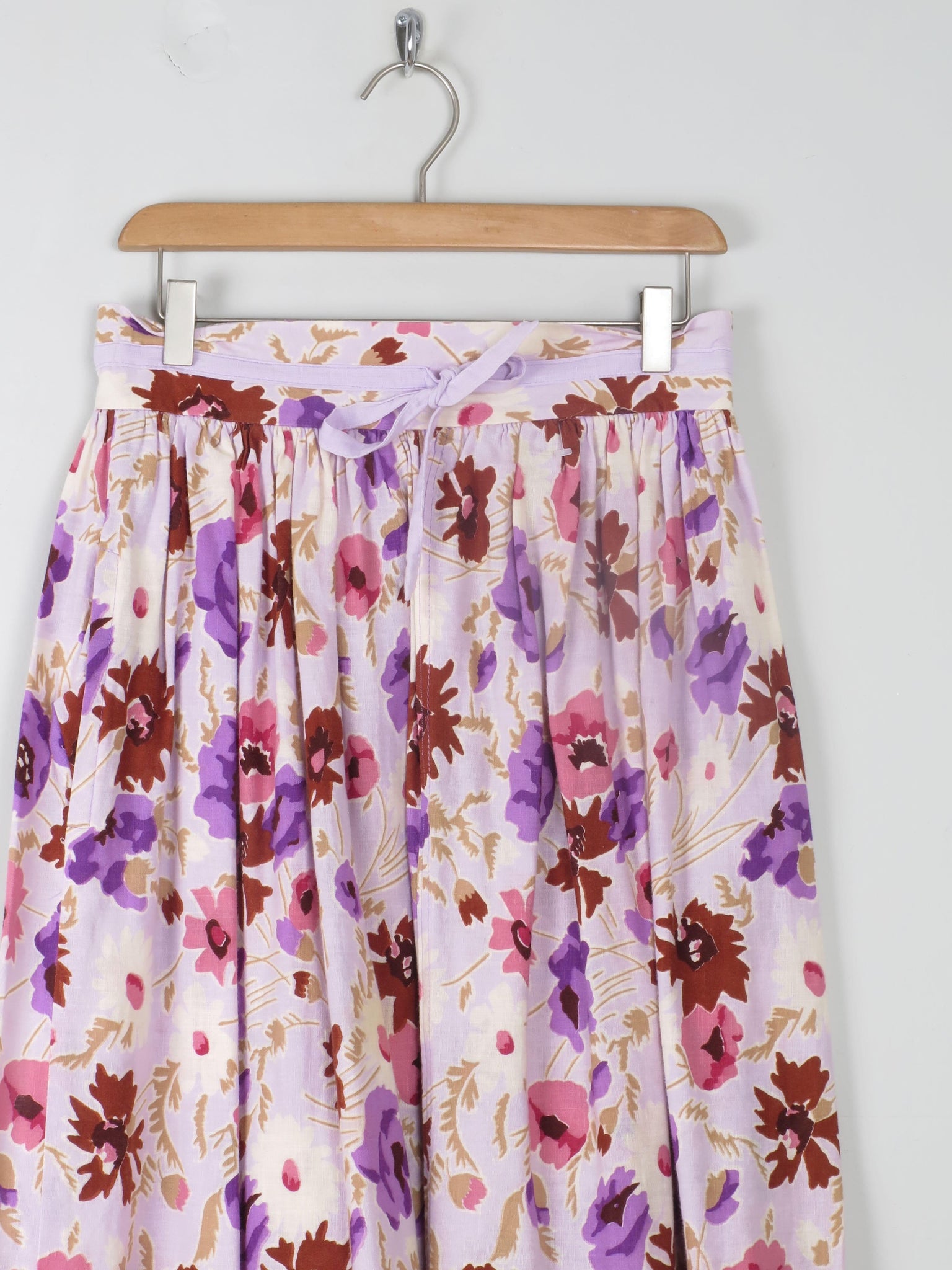 Vintage Floral Printed Skirt 8/10 - The Harlequin