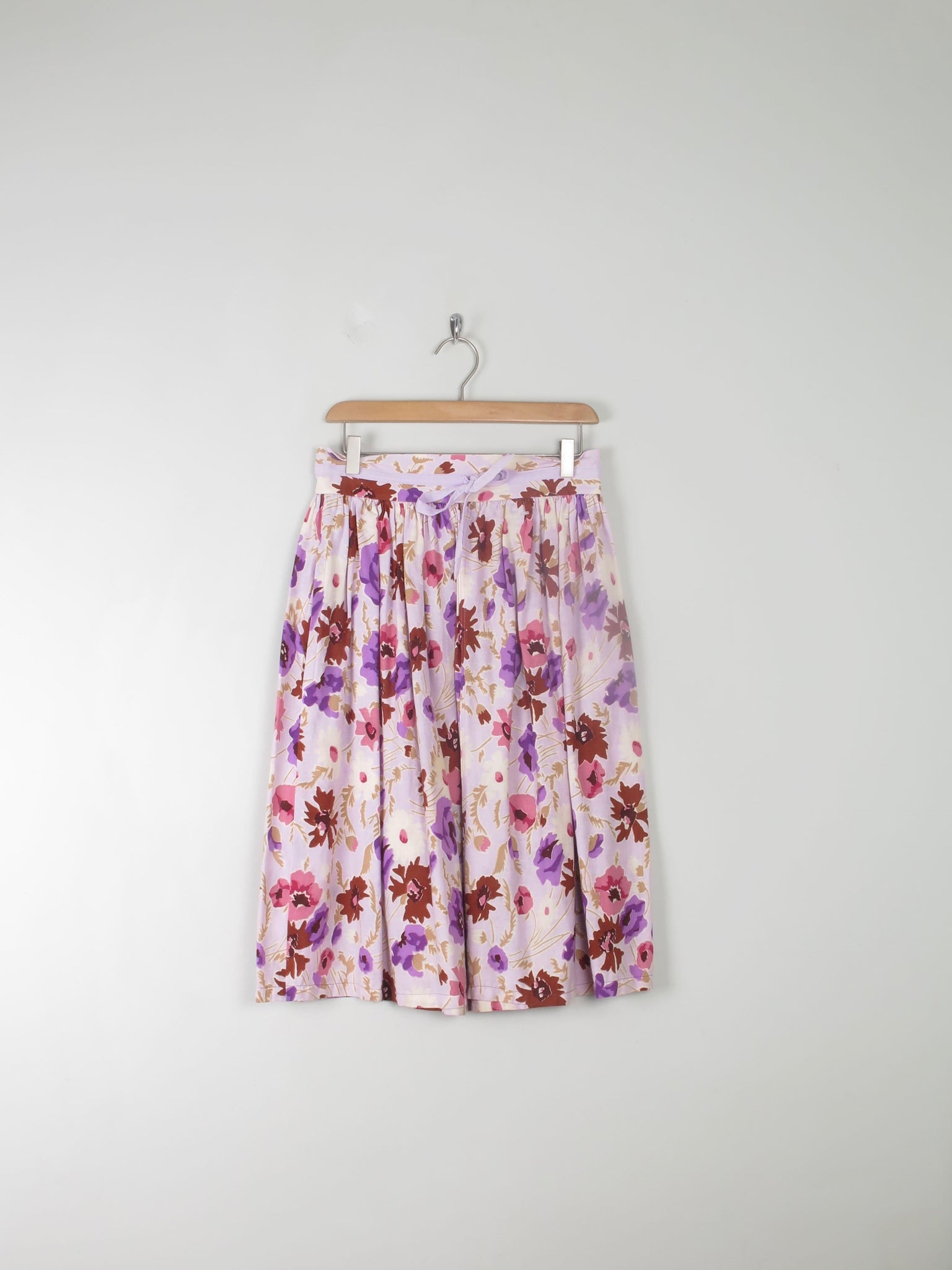 Vintage Floral Printed Skirt 8/10 - The Harlequin