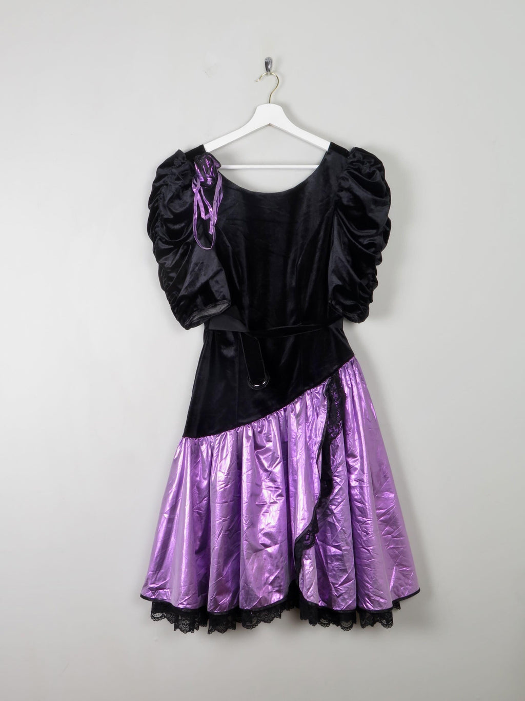 Vintage Party Dress 1980s 10 - The Harlequin