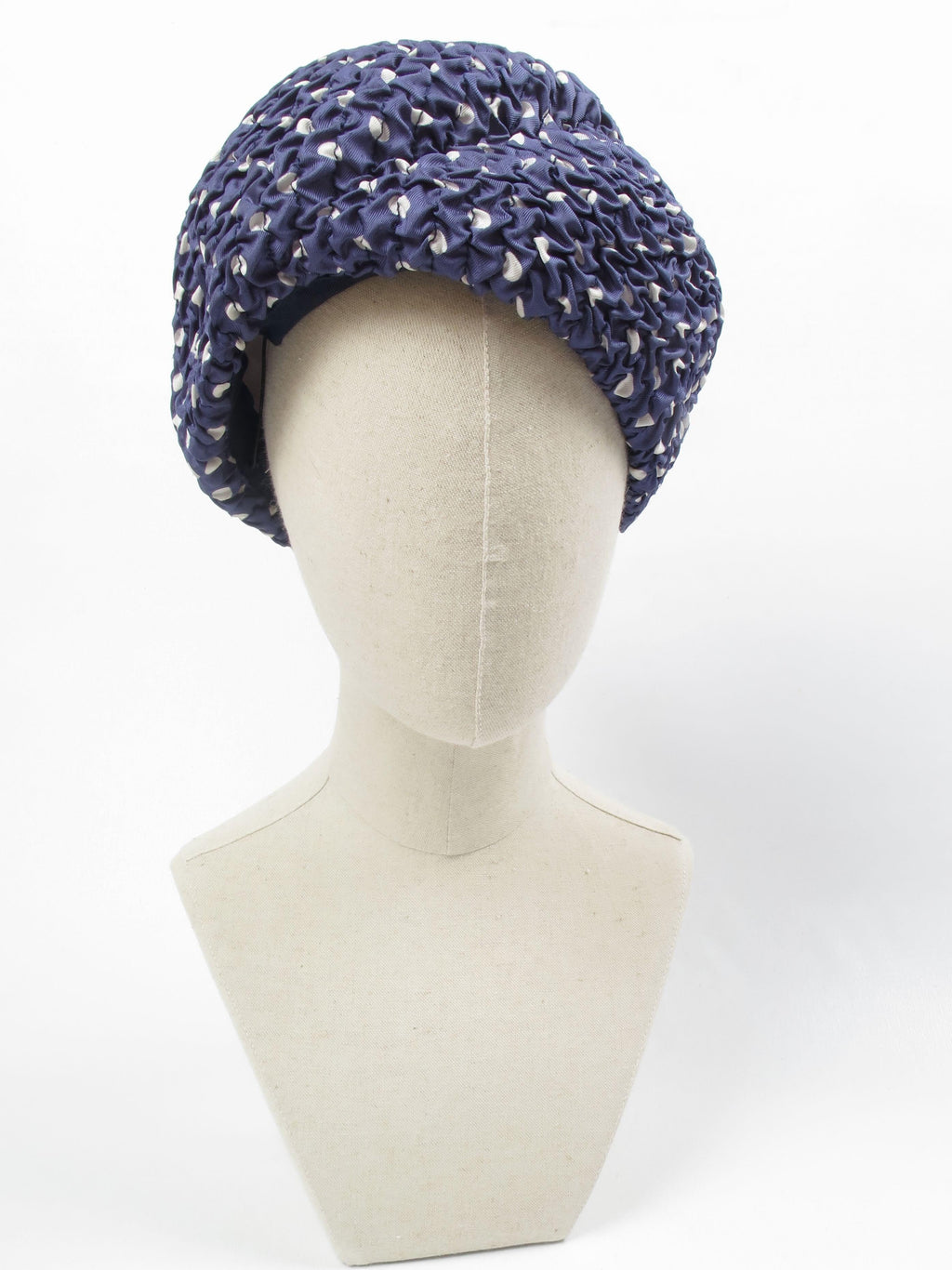 Vintage Polka Dot Structured Hat S - The Harlequin