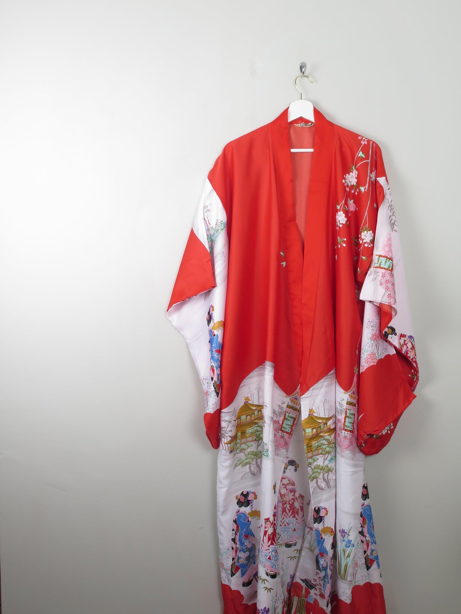 Vintage Printed Kimono S-L - The Harlequin