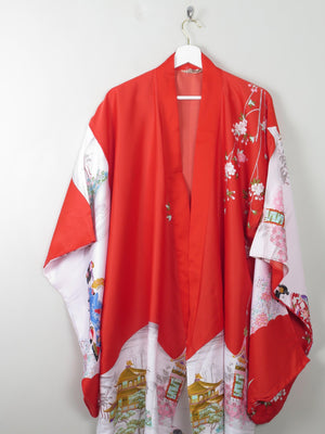 Vintage Printed Kimono S-L - The Harlequin