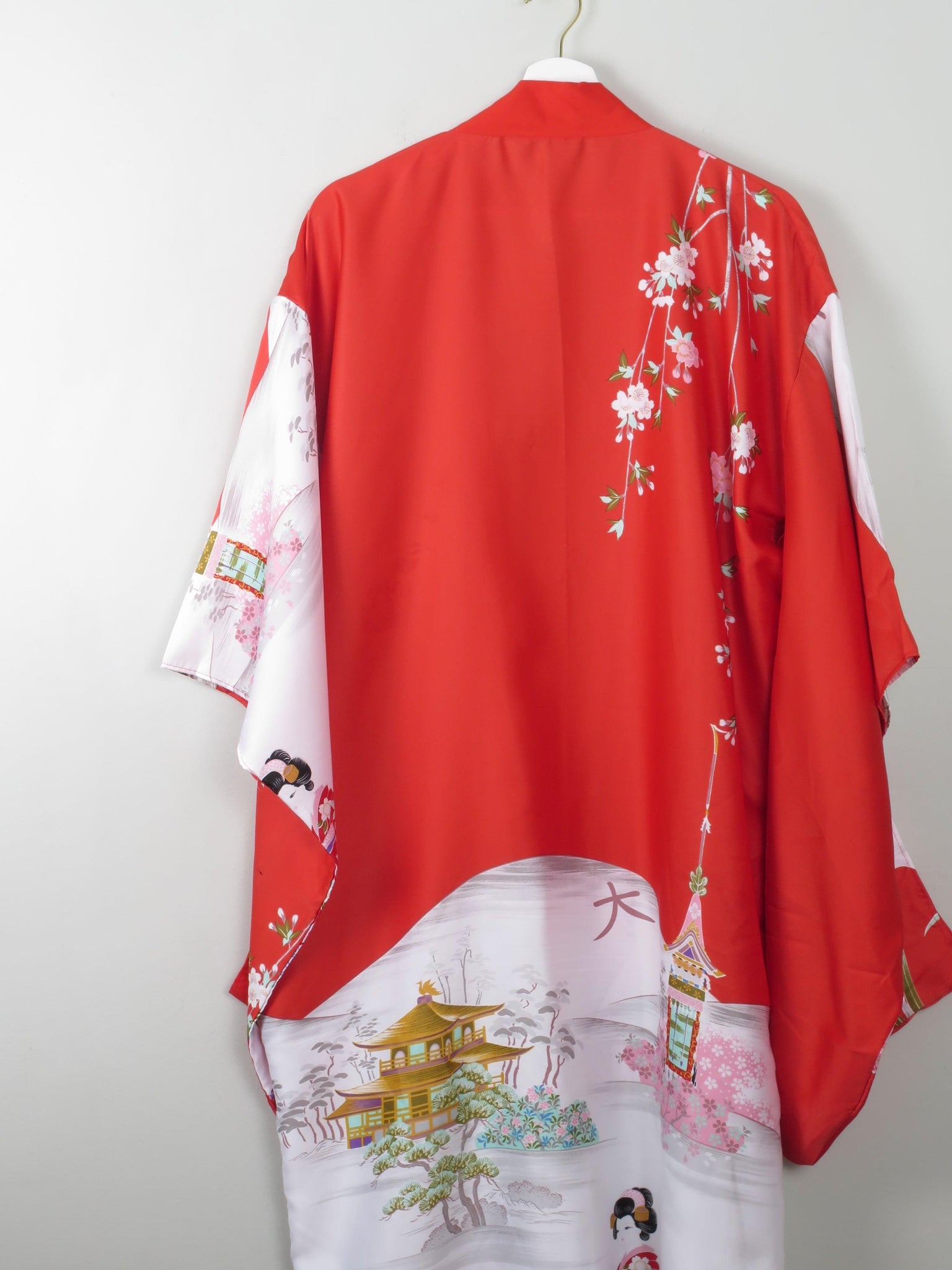 Vintage Printed Kimono S-L - The Harlequin