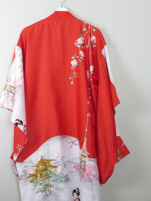 Vintage Printed Kimono S-L - The Harlequin