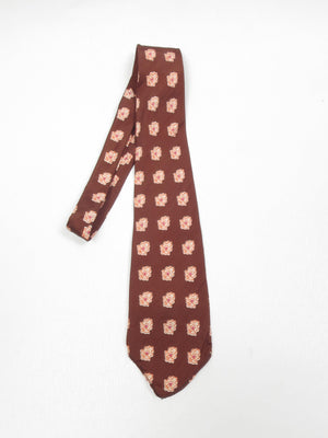 Vintage Printed Tie Unused 1960s - The Harlequin