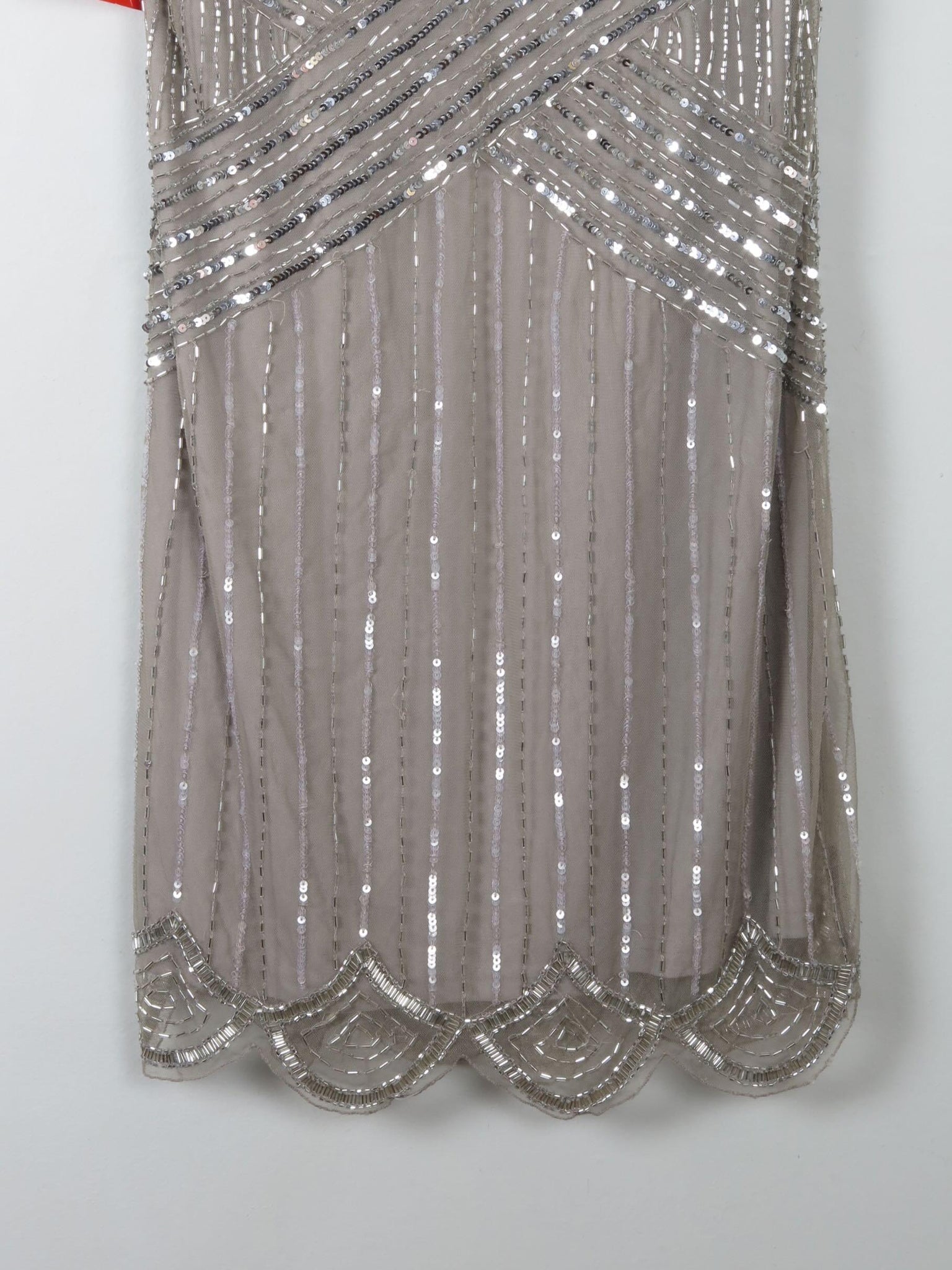 Vintage Style Beaded Flapper Charleston Dress New 12 - The Harlequin