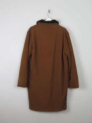 Women's 1960s Faux Sheepskin Style Coat M/L - The Harlequin