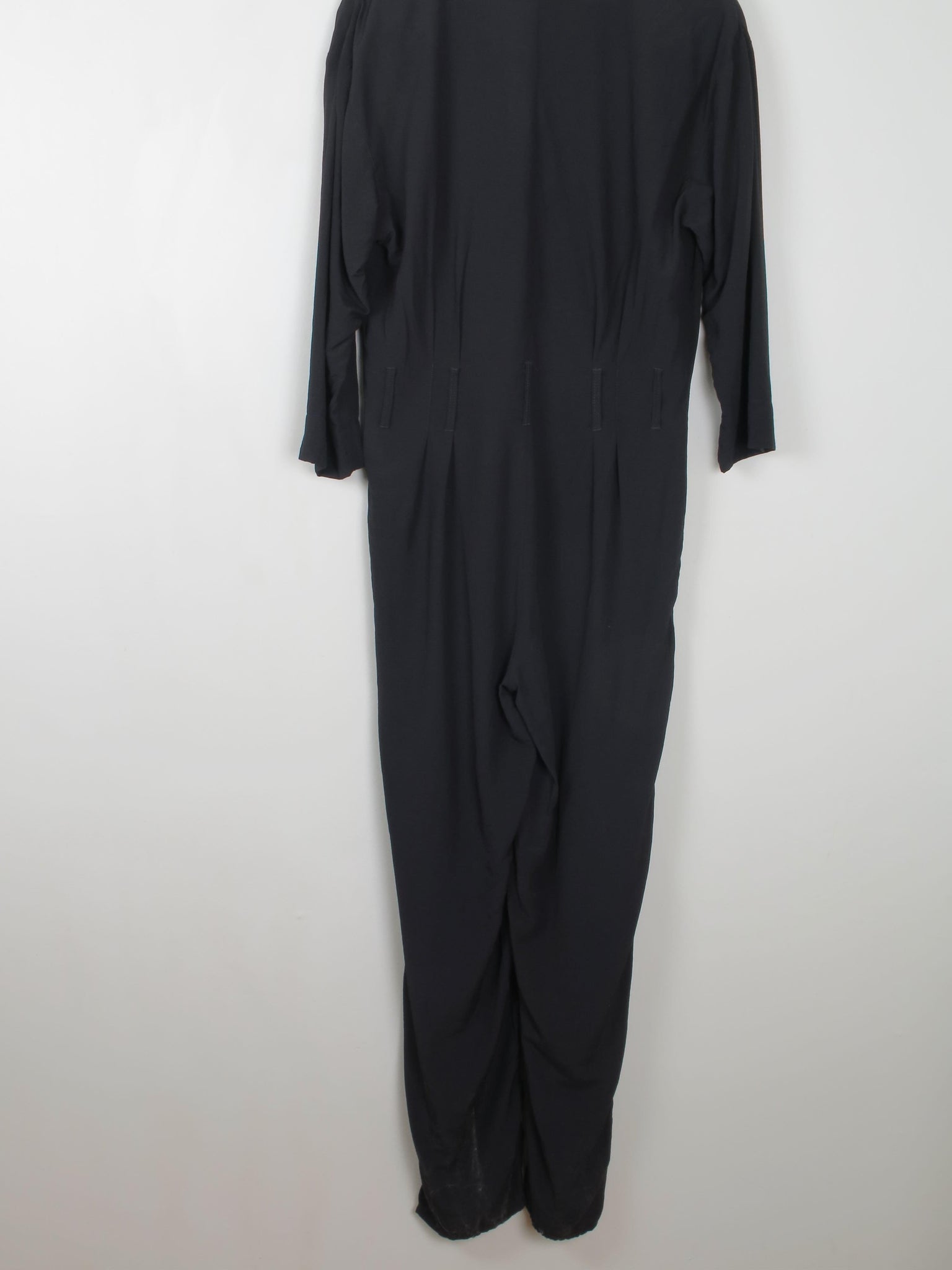 Women's Black Vintage Jumpsuit S - The Harlequin