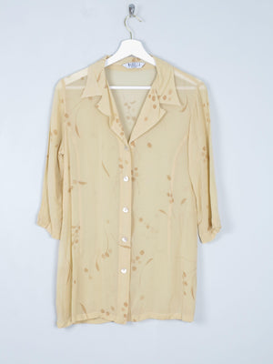 Women's Buttermilk Blouse With Collar XS/S Marella - The Harlequin