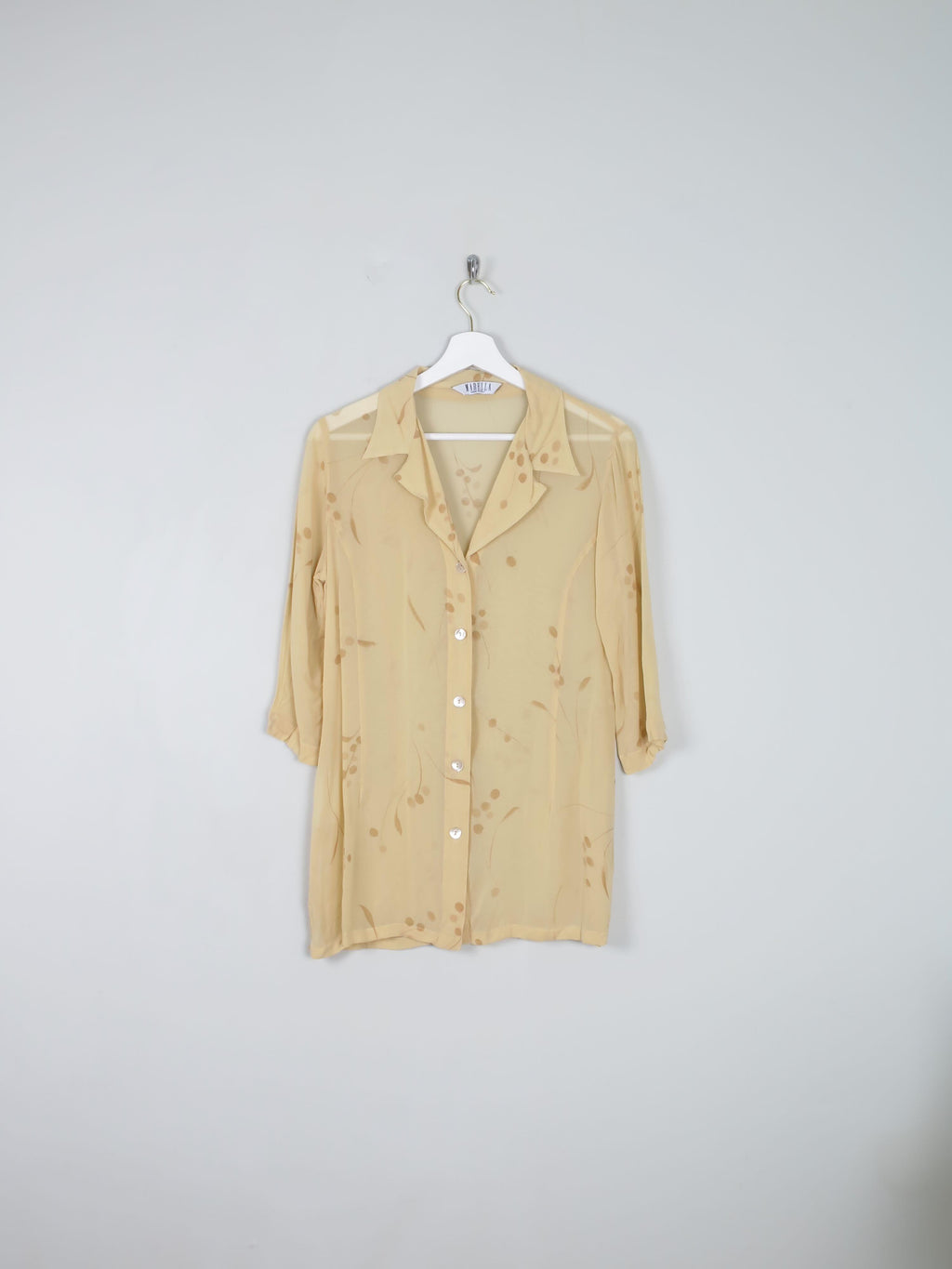 Women's Buttermilk Blouse With Collar XS/S Marella - The Harlequin