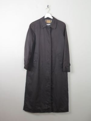 Women's Charcoal Vintage Burberry Trench Coat XS/S - The Harlequin