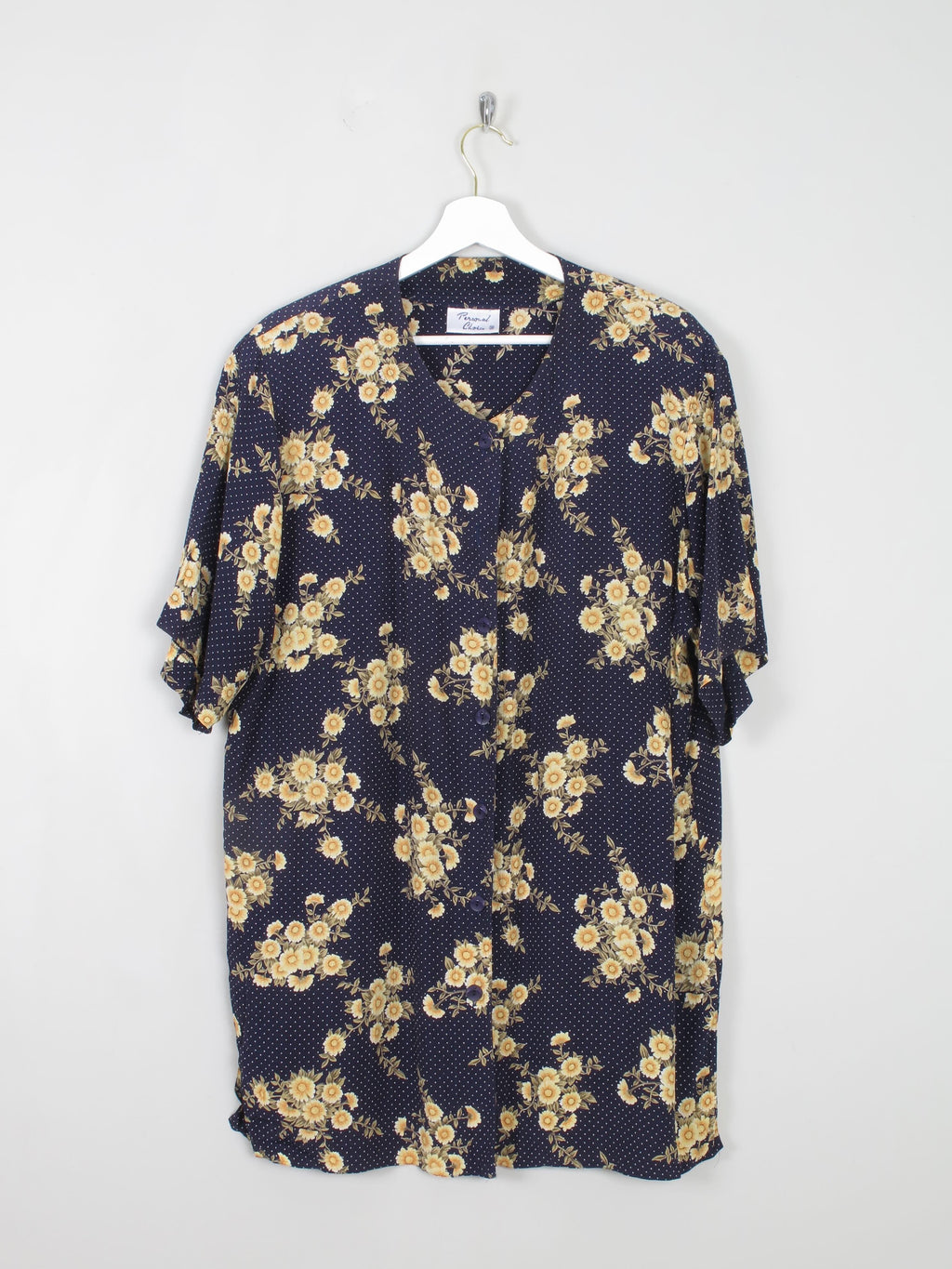 Women's Floral Longline Top L/XL - The Harlequin