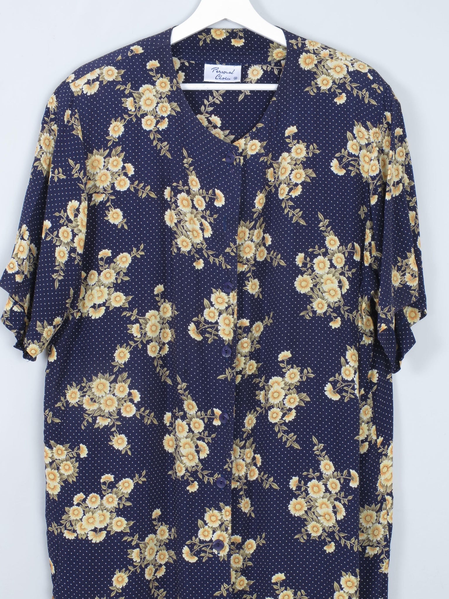 Women's Floral Longline Top L/XL - The Harlequin