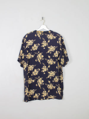 Women's Floral Longline Top L/XL - The Harlequin