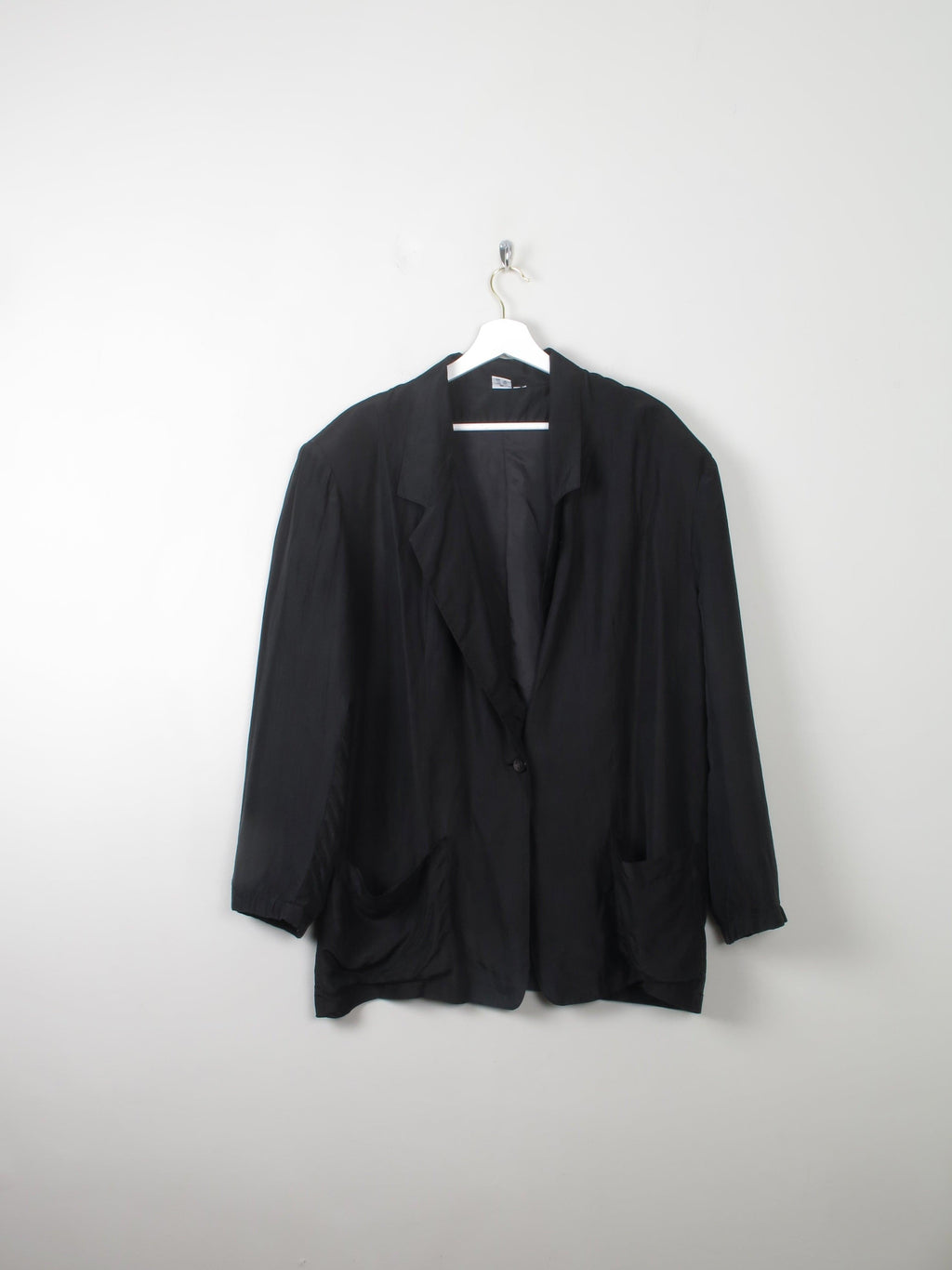 Women’s  Oversized Silk Jacket M/L - The Harlequin