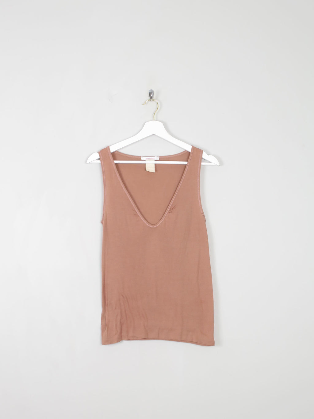 Women's Tan Vanessa Bruno Top S/M - The Harlequin