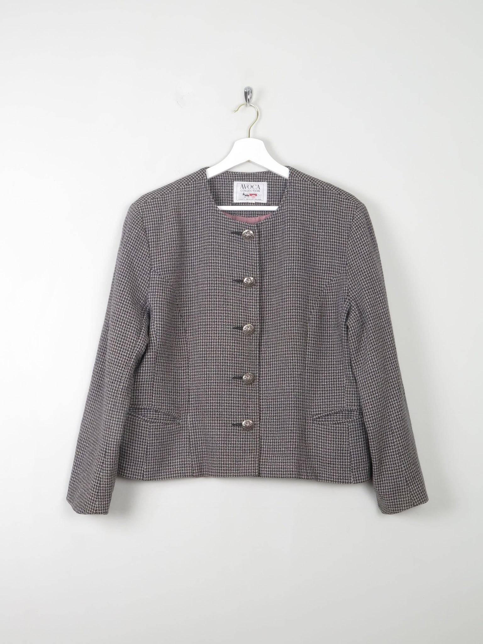 Women's Vintage Avoca Jacket L - The Harlequin