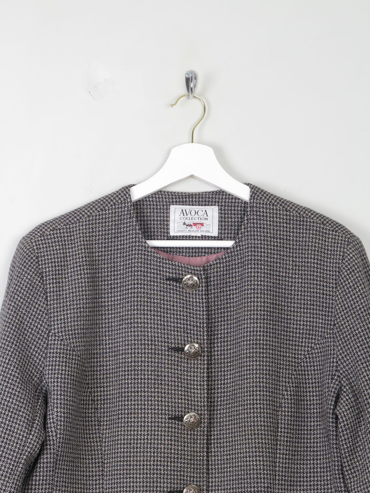 Women's Vintage Avoca Jacket L - The Harlequin