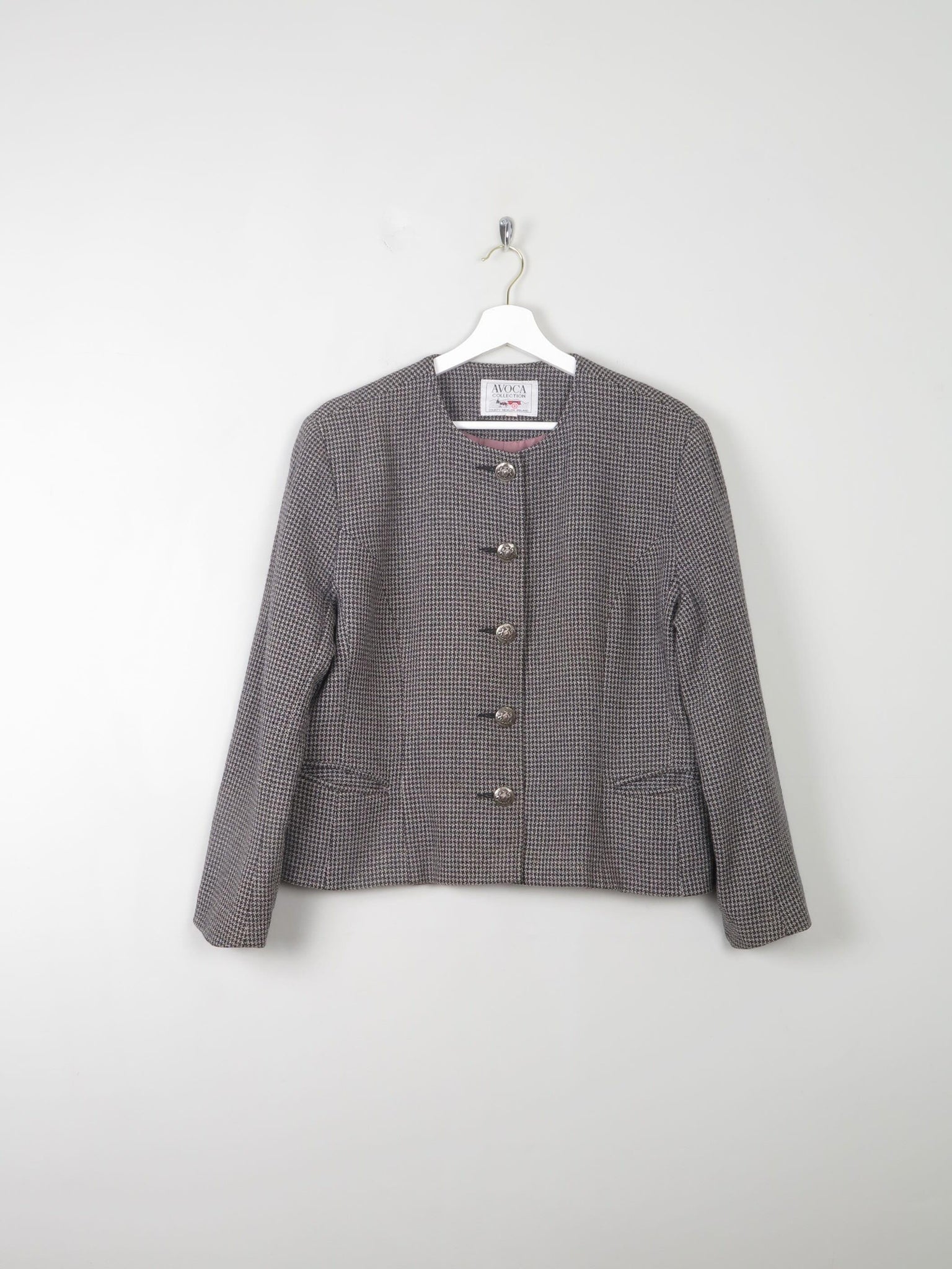 Women's Vintage Avoca Jacket L - The Harlequin