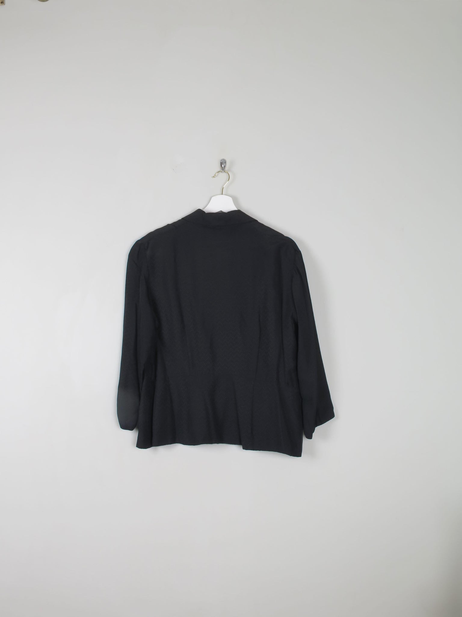 Women's Vintage Black Jacket 14 - The Harlequin