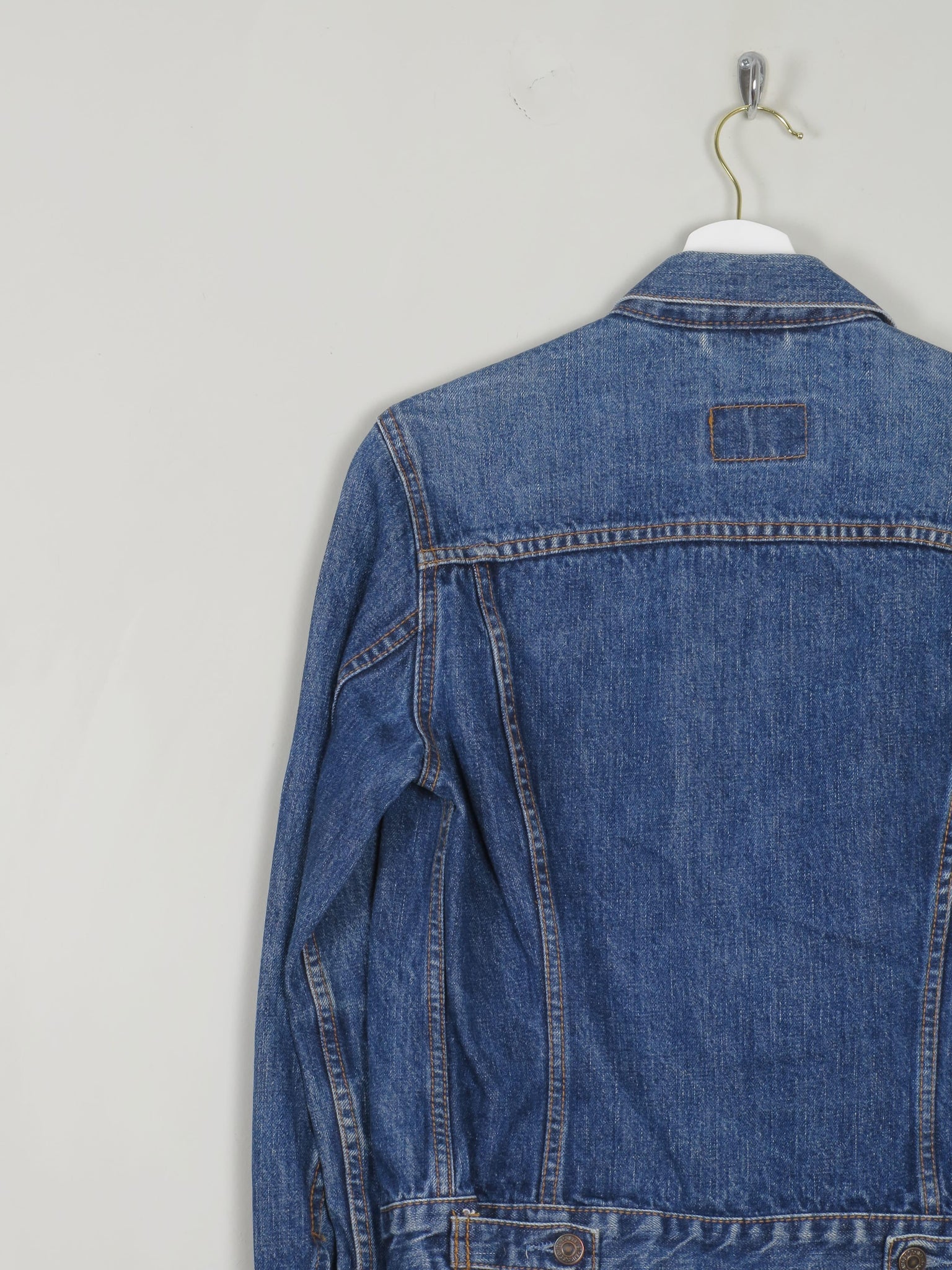 Women's Blue Vintage Denim Jacket XS - The Harlequin