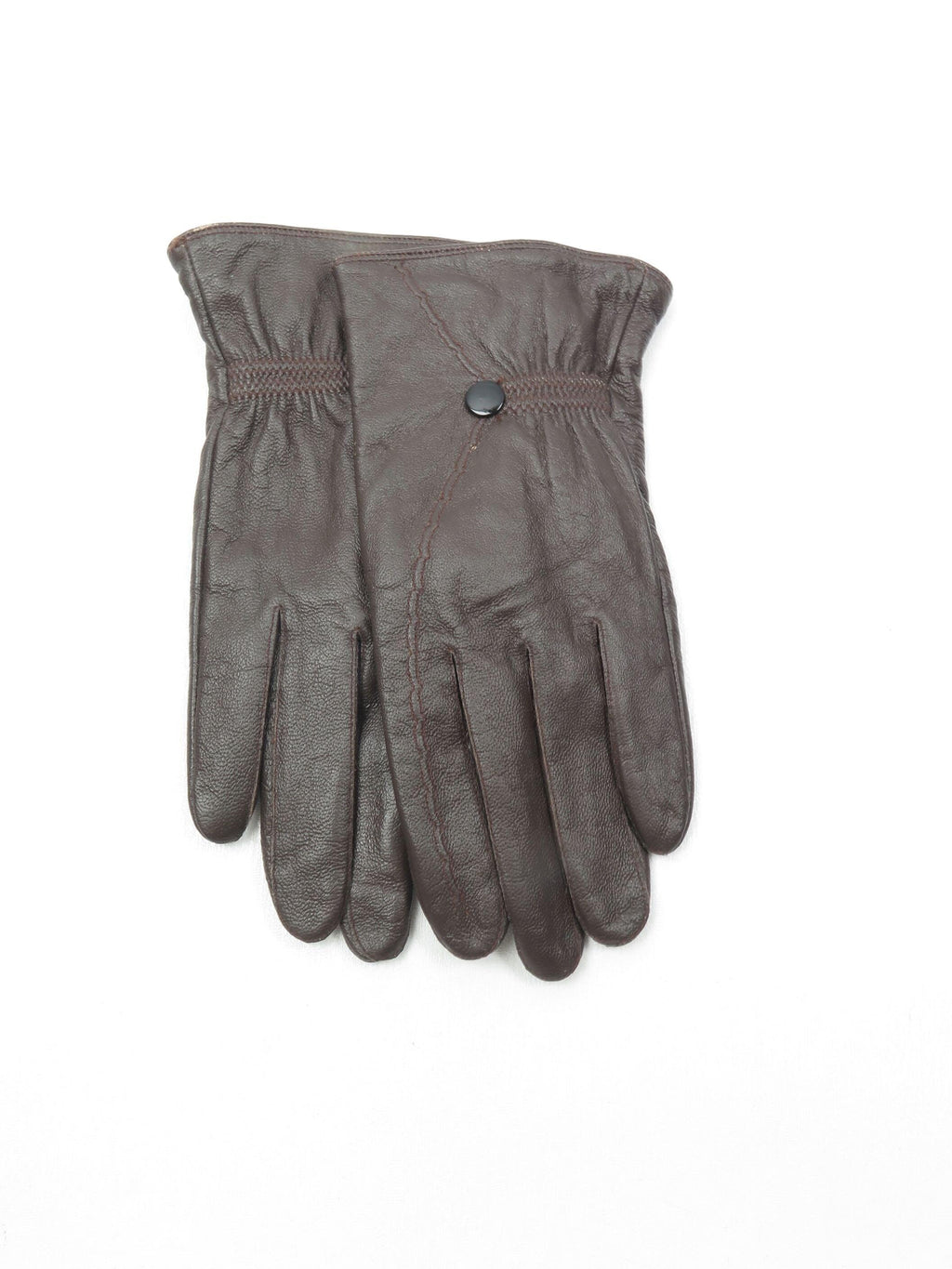 Women's Vintage Brown Leather Gloves S/M 7.5 - The Harlequin