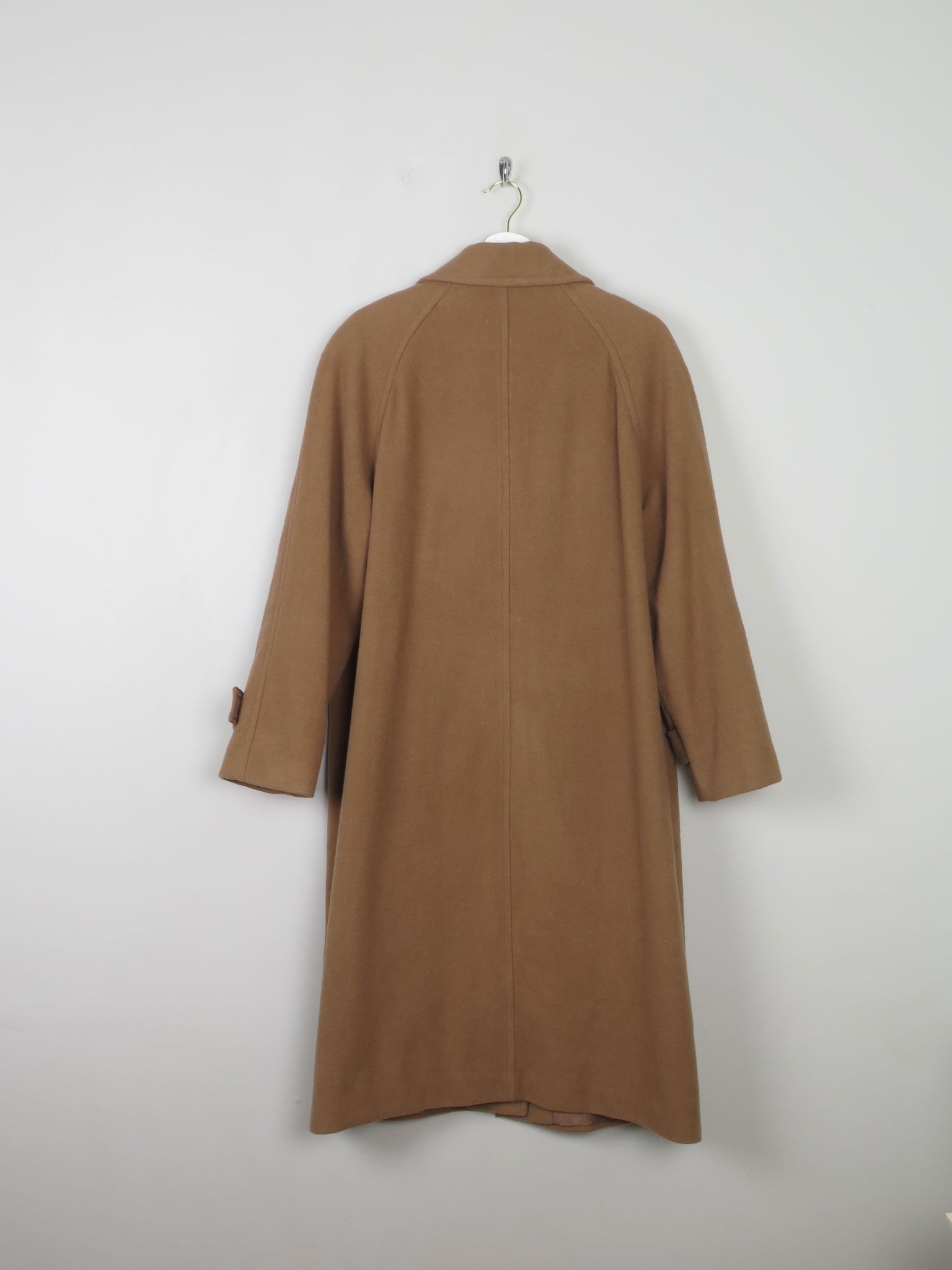 Women's Camel Wool Coat S/M - The Harlequin