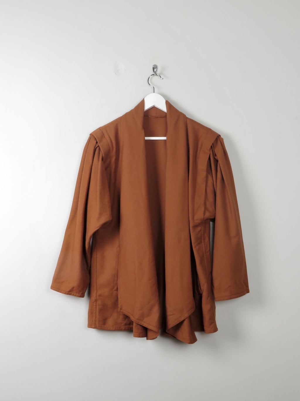 Women's Vintage Rust Waterfall Jacket S/M - The Harlequin
