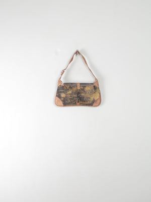 Women's Vintage Shoulder Bag - The Harlequin