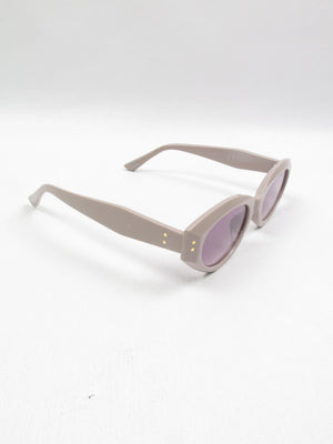 Women's Vintage Style Peggy Oval Sunglasses - The Harlequin