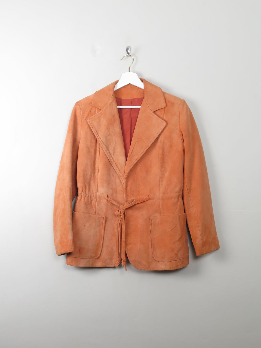 Women's Vintage Suede Jacket S - The Harlequin