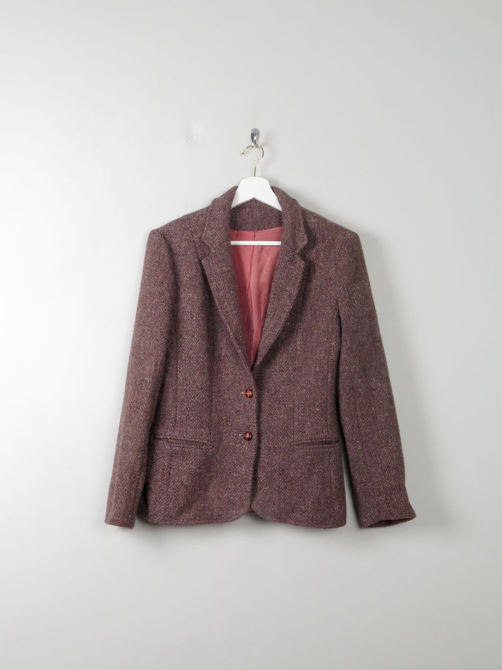 Women's Vintage Tweed Jacket XS - The Harlequin