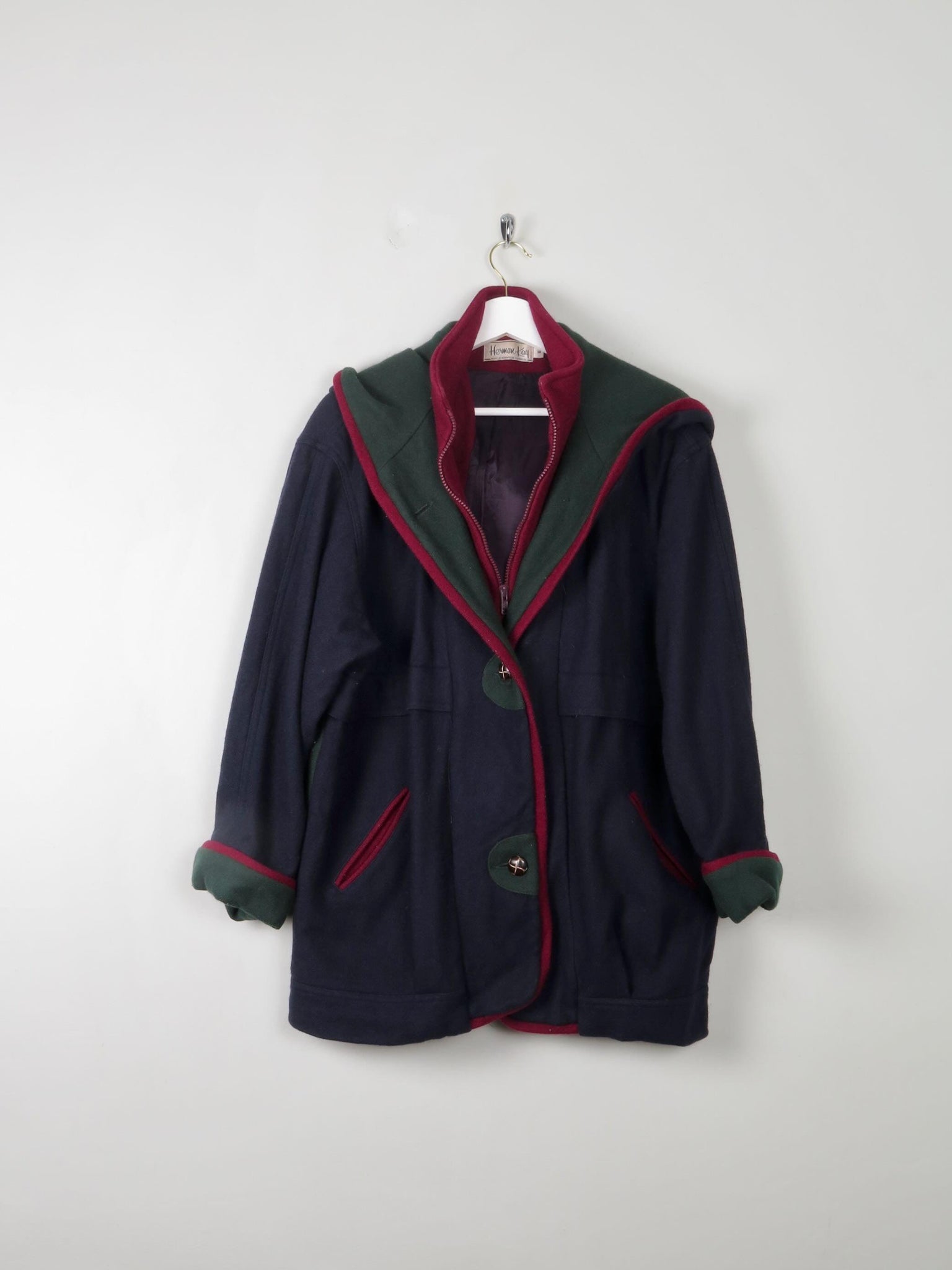 Women s Vintage Wool Jacket By Herman Kay S M